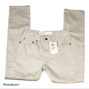 LEVI 511 Slim Size 12 Back to‎ School Khaki Jeans